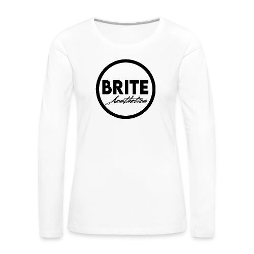 brite basics - Women's Premium Slim Fit Long Sleeve T-Shirt