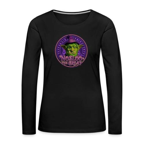 Nosloo the Great - Women's Premium Slim Fit Long Sleeve T-Shirt