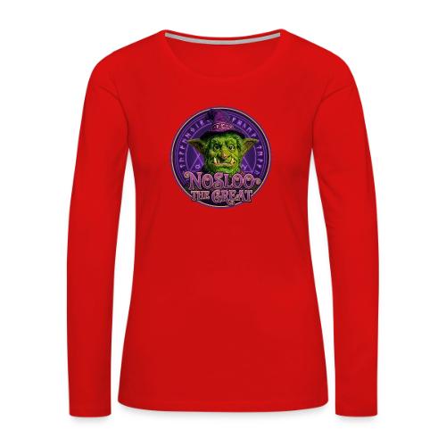 Nosloo the Great - Women's Premium Slim Fit Long Sleeve T-Shirt