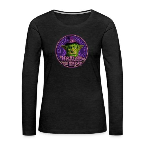 Nosloo the Great - Women's Premium Slim Fit Long Sleeve T-Shirt