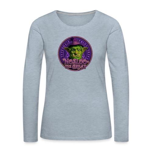 Nosloo the Great - Women's Premium Slim Fit Long Sleeve T-Shirt