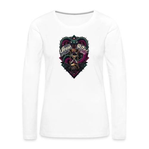 Love Bites (Literally) T-Shirt - Women's Premium Slim Fit Long Sleeve T-Shirt