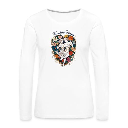 Threaded in Eternity T-Shirt - Women's Premium Slim Fit Long Sleeve T-Shirt