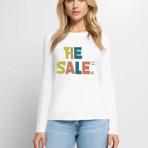 The Sale - Women's Premium Slim Fit Long Sleeve T-Shirt