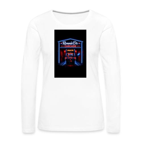 Carcadelogo3 - Women's Premium Slim Fit Long Sleeve T-Shirt