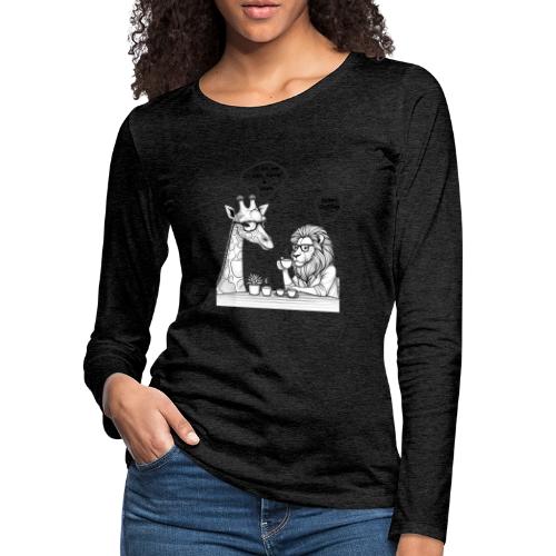Good Talk - Women's Premium Slim Fit Long Sleeve T-Shirt