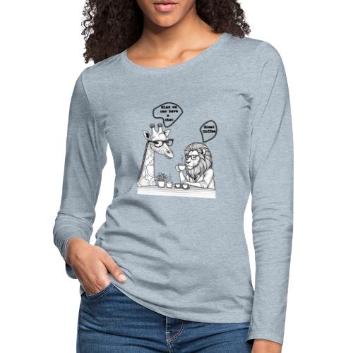 Good Talk - Women's Premium Slim Fit Long Sleeve T-Shirt