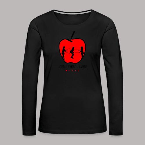 Double Dutch Lovers NYC - Women's Premium Slim Fit Long Sleeve T-Shirt