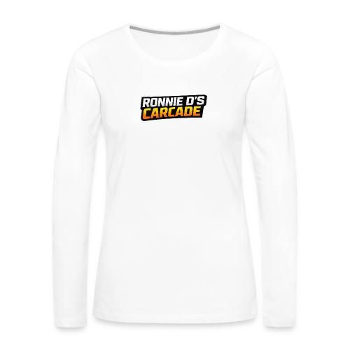 Carcadelogomain - Women's Premium Slim Fit Long Sleeve T-Shirt