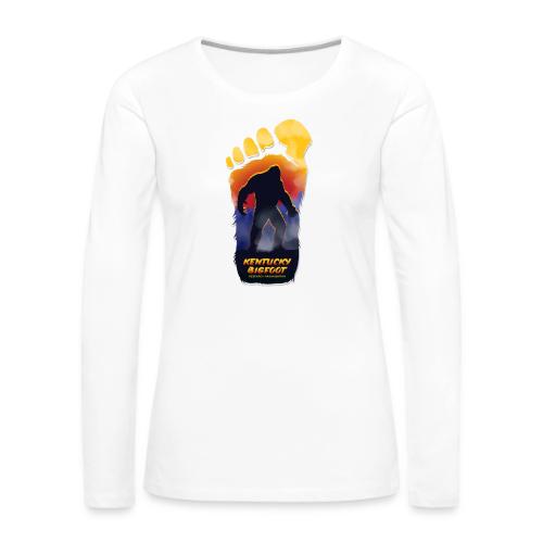 Kentucky Bigfoot - Women's Premium Slim Fit Long Sleeve T-Shirt