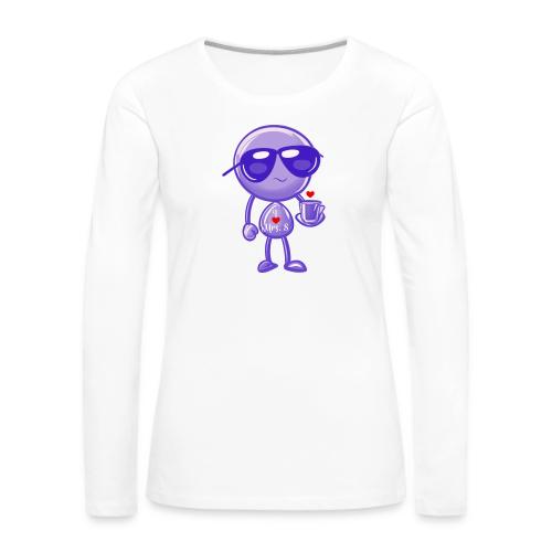 Smoon_I love Mrs S Purple - Women's Premium Slim Fit Long Sleeve T-Shirt