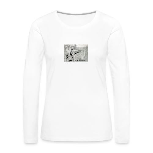 li'l swervy run club hype train - Women's Premium Slim Fit Long Sleeve T-Shirt