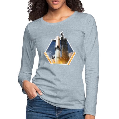 Starship HLS - Excitement Guaranteed - Women's Premium Slim Fit Long Sleeve T-Shirt
