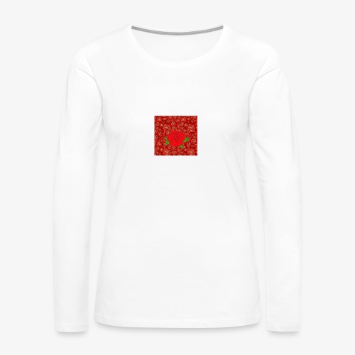 Sea of Rosez - Women's Premium Slim Fit Long Sleeve T-Shirt
