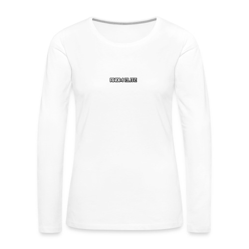 RNDM Elite - Women's Premium Slim Fit Long Sleeve T-Shirt