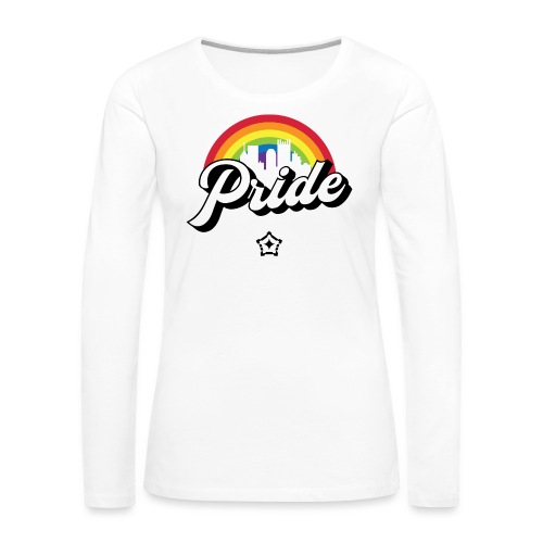pride_city - Women's Premium Slim Fit Long Sleeve T-Shirt