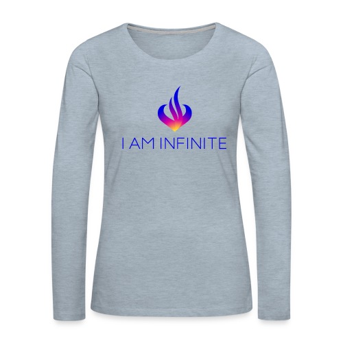 I Am Infinite - Women's Premium Slim Fit Long Sleeve T-Shirt