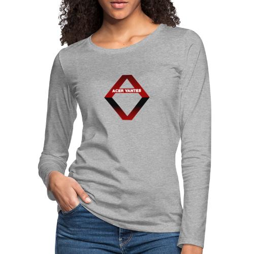 Color Logo - Women's Premium Slim Fit Long Sleeve T-Shirt