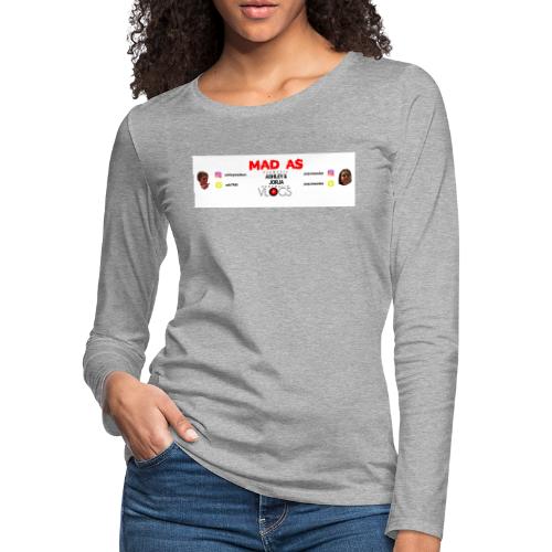 Banner - Women's Premium Slim Fit Long Sleeve T-Shirt