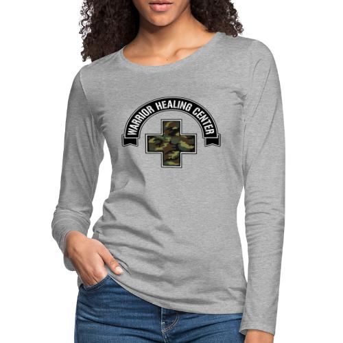 WHC Logo Metalic Final - Women's Premium Slim Fit Long Sleeve T-Shirt