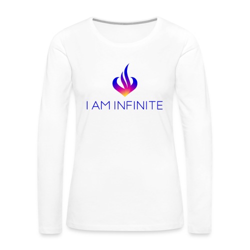 I Am Infinite - Women's Premium Slim Fit Long Sleeve T-Shirt