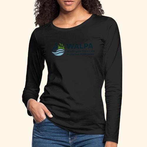 WALPA 1 Full Color 1 - Women's Premium Slim Fit Long Sleeve T-Shirt