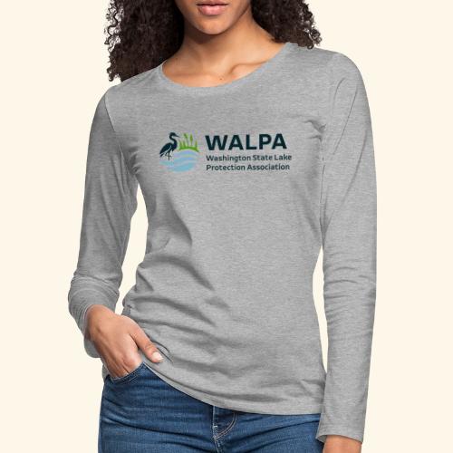 WALPA 1 Full Color 1 - Women's Premium Slim Fit Long Sleeve T-Shirt