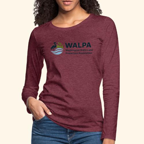 WALPA 1 Full Color 1 - Women's Premium Slim Fit Long Sleeve T-Shirt
