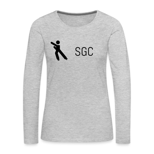 SGC SHIRTS - Women's Premium Slim Fit Long Sleeve T-Shirt