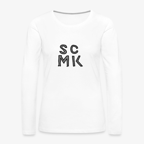 Scratched Mask MK II - Women's Premium Slim Fit Long Sleeve T-Shirt
