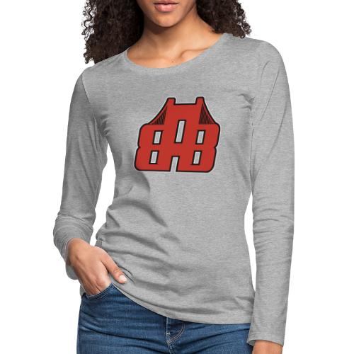 Bay Area Buggs Official Logo - Women's Premium Slim Fit Long Sleeve T-Shirt