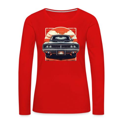 Chally - Women's Premium Slim Fit Long Sleeve T-Shirt