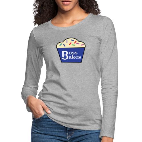 Boss Bakes - Women's Premium Slim Fit Long Sleeve T-Shirt