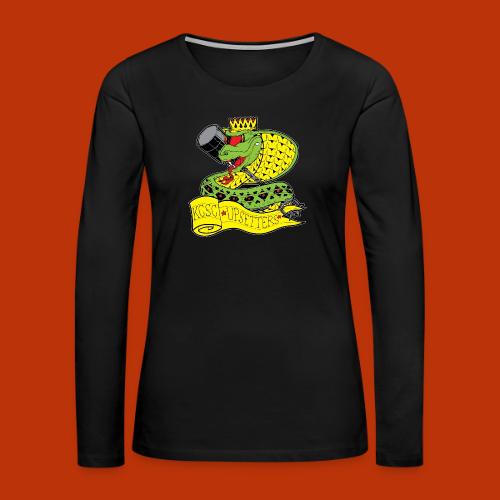Upsetters Cobra - Women's Premium Slim Fit Long Sleeve T-Shirt