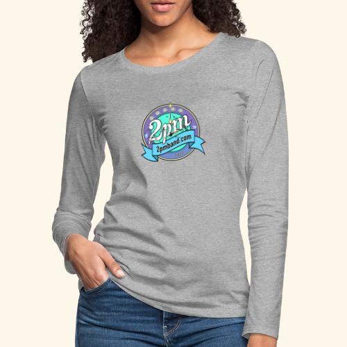 2pm Blue 2022 - Women's Premium Slim Fit Long Sleeve T-Shirt