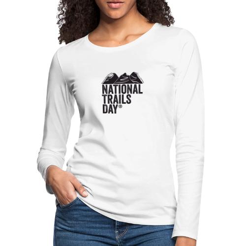 National Trails Day - Women's Premium Slim Fit Long Sleeve T-Shirt