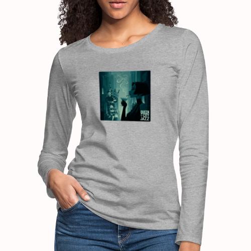 QCPB Jazz - Women's Premium Slim Fit Long Sleeve T-Shirt
