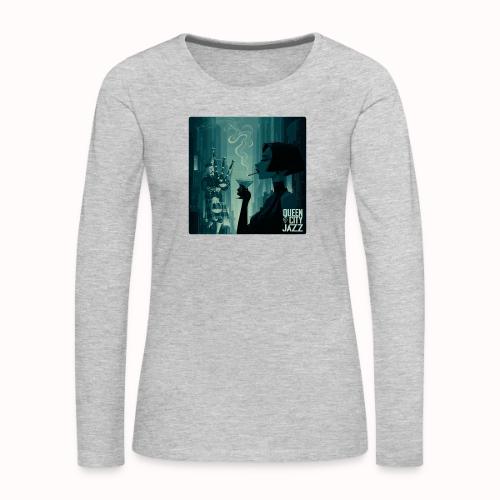 QCPB Jazz - Women's Premium Slim Fit Long Sleeve T-Shirt