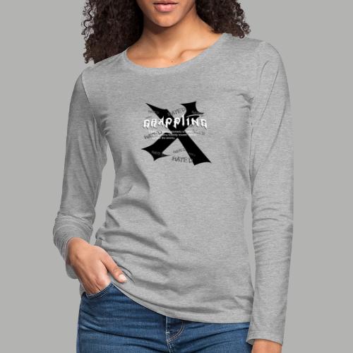 Hated 2 - Women's Premium Slim Fit Long Sleeve T-Shirt
