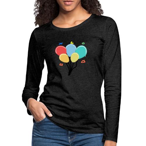 Luft Balloons - Women's Premium Slim Fit Long Sleeve T-Shirt