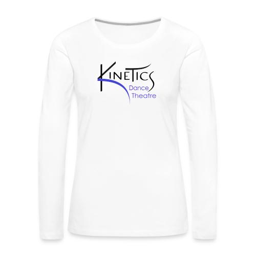 KDT Logo - Women's Premium Slim Fit Long Sleeve T-Shirt