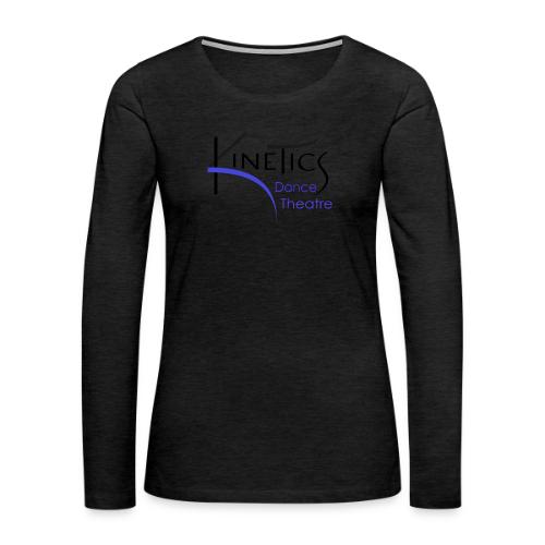 KDT Logo - Women's Premium Slim Fit Long Sleeve T-Shirt