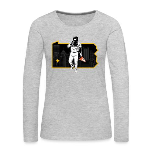 Fear The Cone (Light) - Women's Premium Slim Fit Long Sleeve T-Shirt