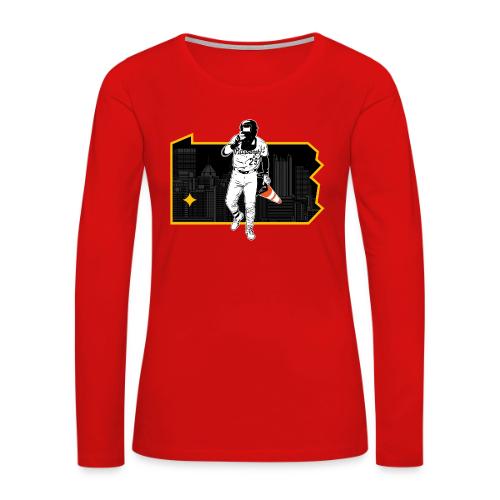 Fear The Cone (Light) - Women's Premium Slim Fit Long Sleeve T-Shirt