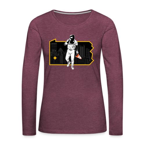 Fear The Cone (Light) - Women's Premium Slim Fit Long Sleeve T-Shirt