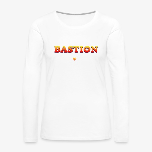 Virtual Bastion: For the Love of Gaming - Women's Premium Slim Fit Long Sleeve T-Shirt