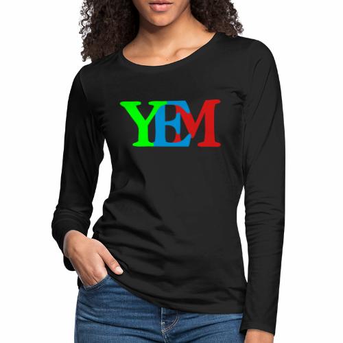 YEMpolo - Women's Premium Slim Fit Long Sleeve T-Shirt
