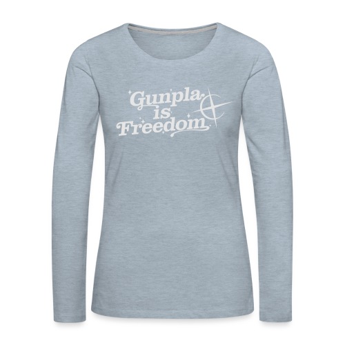 Freedom Men's T-shirt — Banshee Black - Women's Premium Slim Fit Long Sleeve T-Shirt
