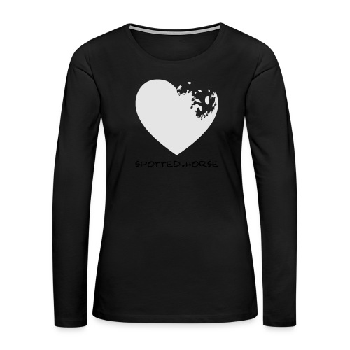 Appaloosa Heart - Women's Premium Slim Fit Long Sleeve T-Shirt