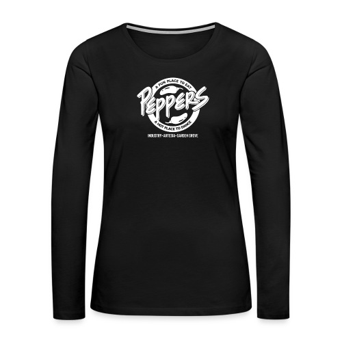 Peppers Hot Place To Dance - Women's Premium Slim Fit Long Sleeve T-Shirt